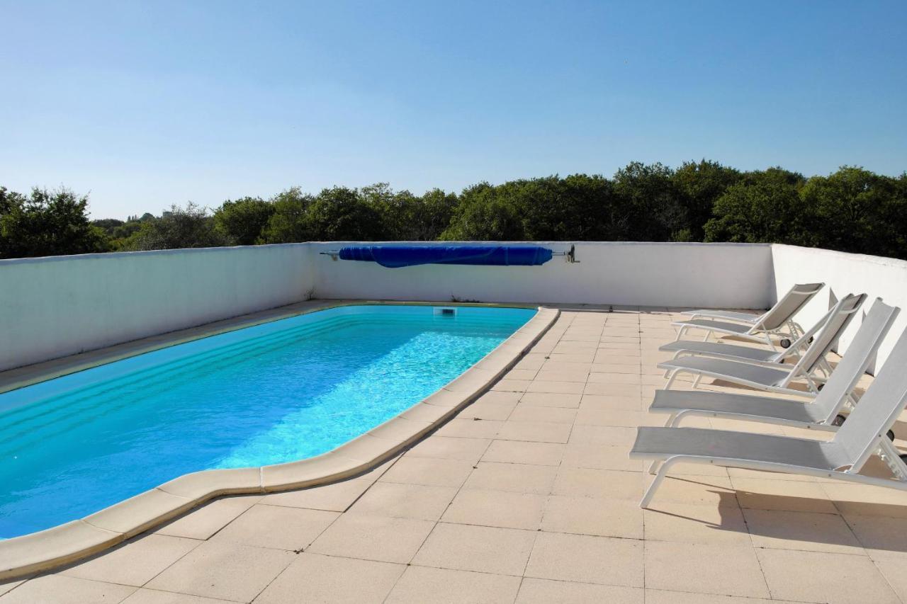Maison Pour 4 A La Campagne Avec Piscine Commequiers Zewnętrze zdjęcie